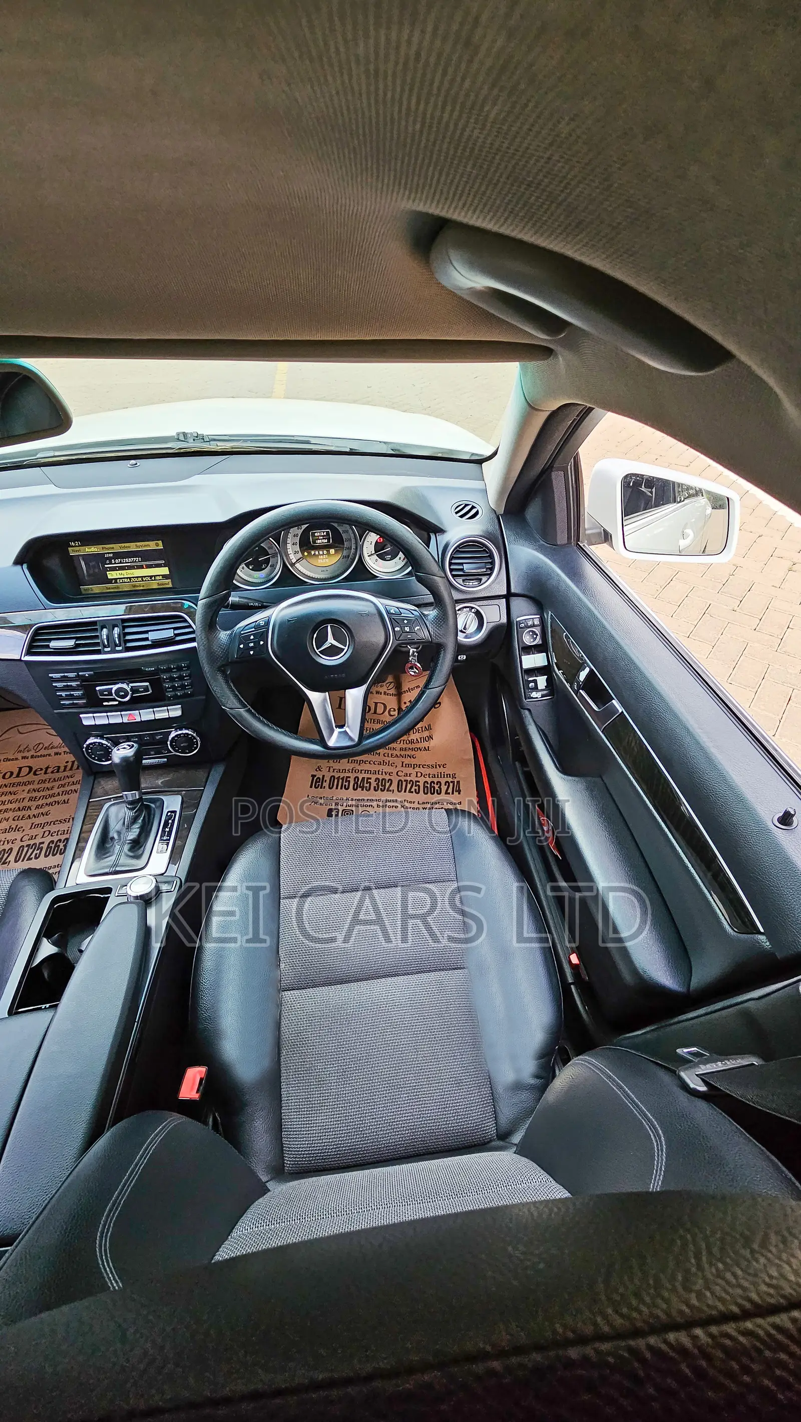 Mercedes-Benz C200 2014 White