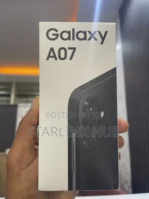 New Samsung Galaxy A07 256 GB Black