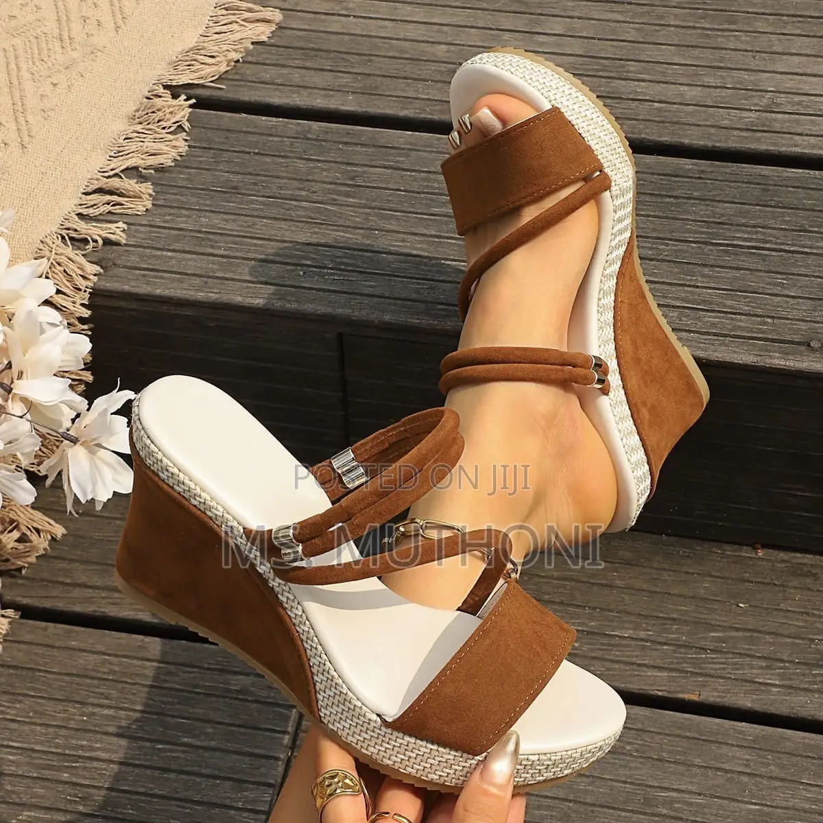 Soft Suede Finish Premium Wedges Size 37-43