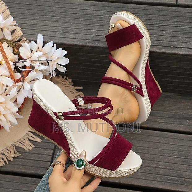 Soft Suede Finish Premium Wedges Size 37-43 - thumbnail 3