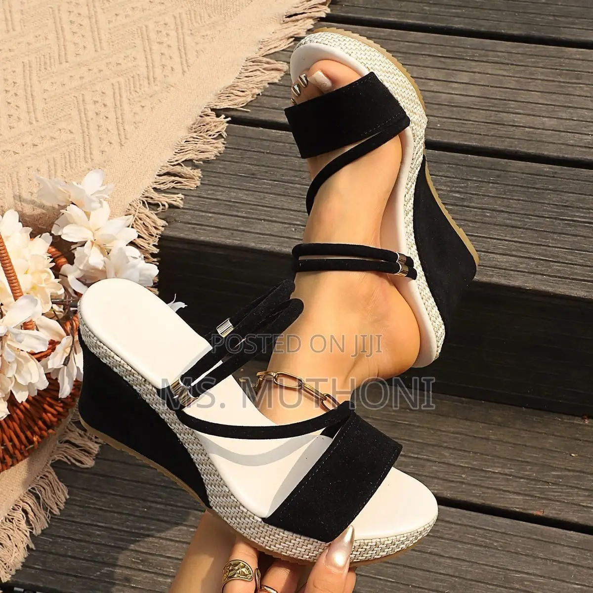 Soft Suede Finish Premium Wedges Size 37-43