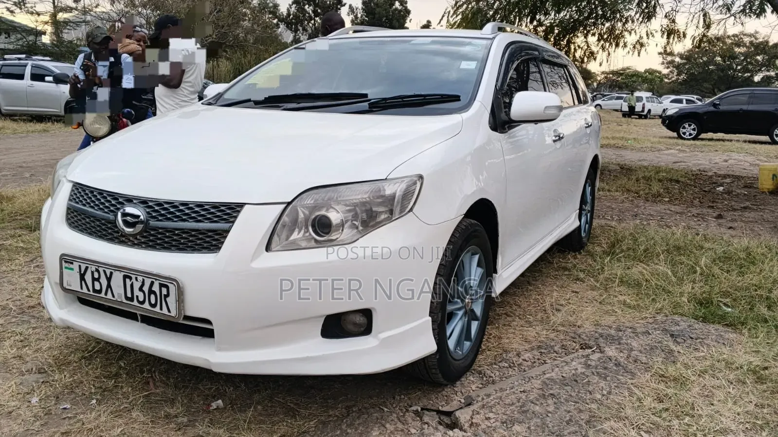 Toyota Corolla Fielder 2008 White
