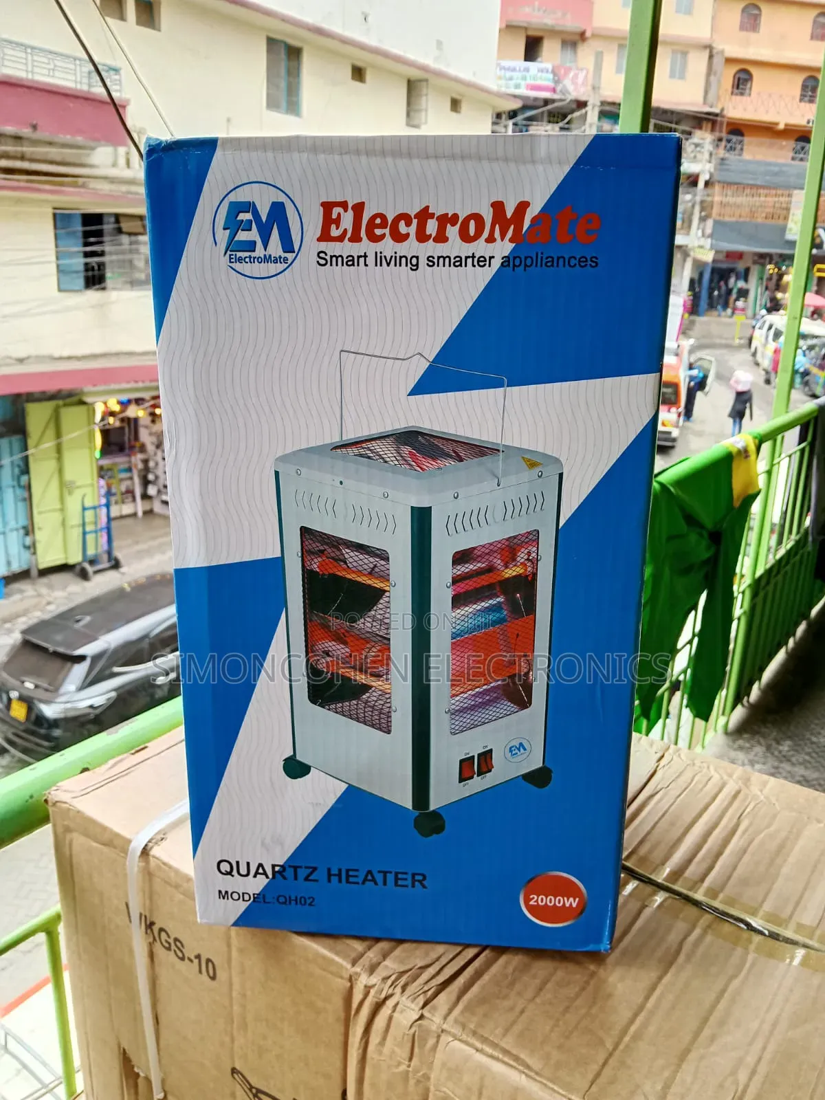 Electromate Square Quartz Heater