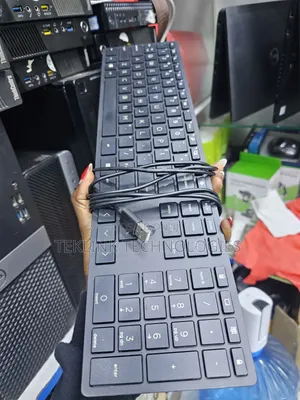 Ex Uk Wired Slim Keyboard at 500