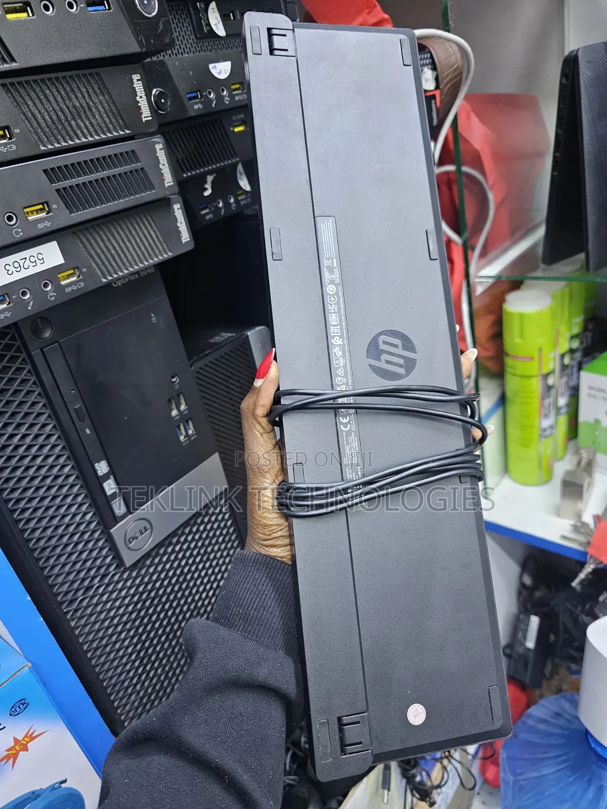 Ex Uk Wired Slim Keyboard at 500