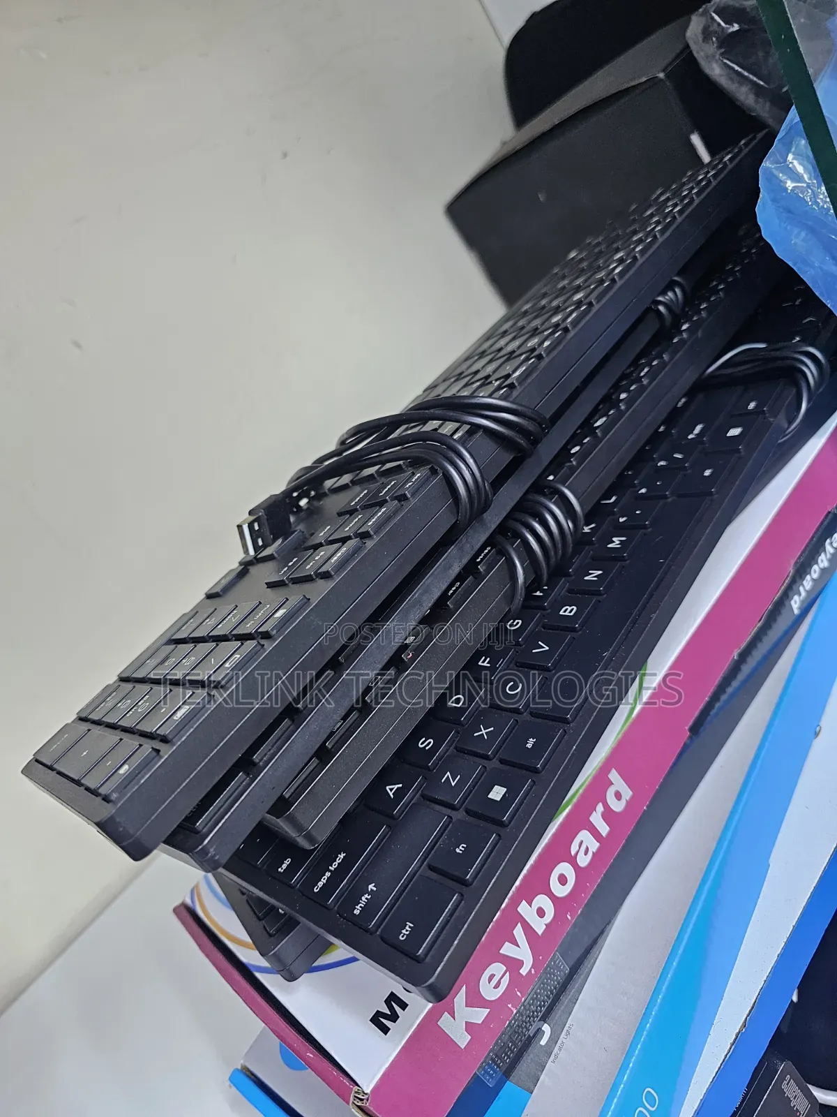 Ex Uk Wired Slim Keyboard at 500