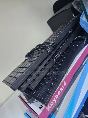 Ex Uk Wired Slim Keyboard at 500