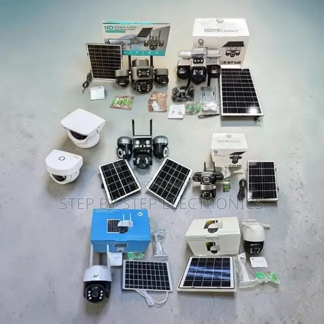 Multi-User Access 4G PTZ Dual Triple Four Lens Solar Cameras Wholesale