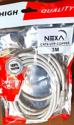 Patch Cable CAT6 NEXA 3M UTP Copper Network Lead RJ45