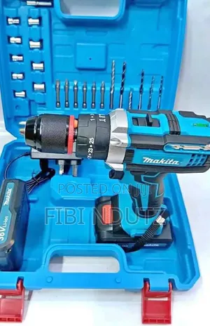 New Non-Electric MAKITA Drill Set and Bits/Rechargeable Drill Set