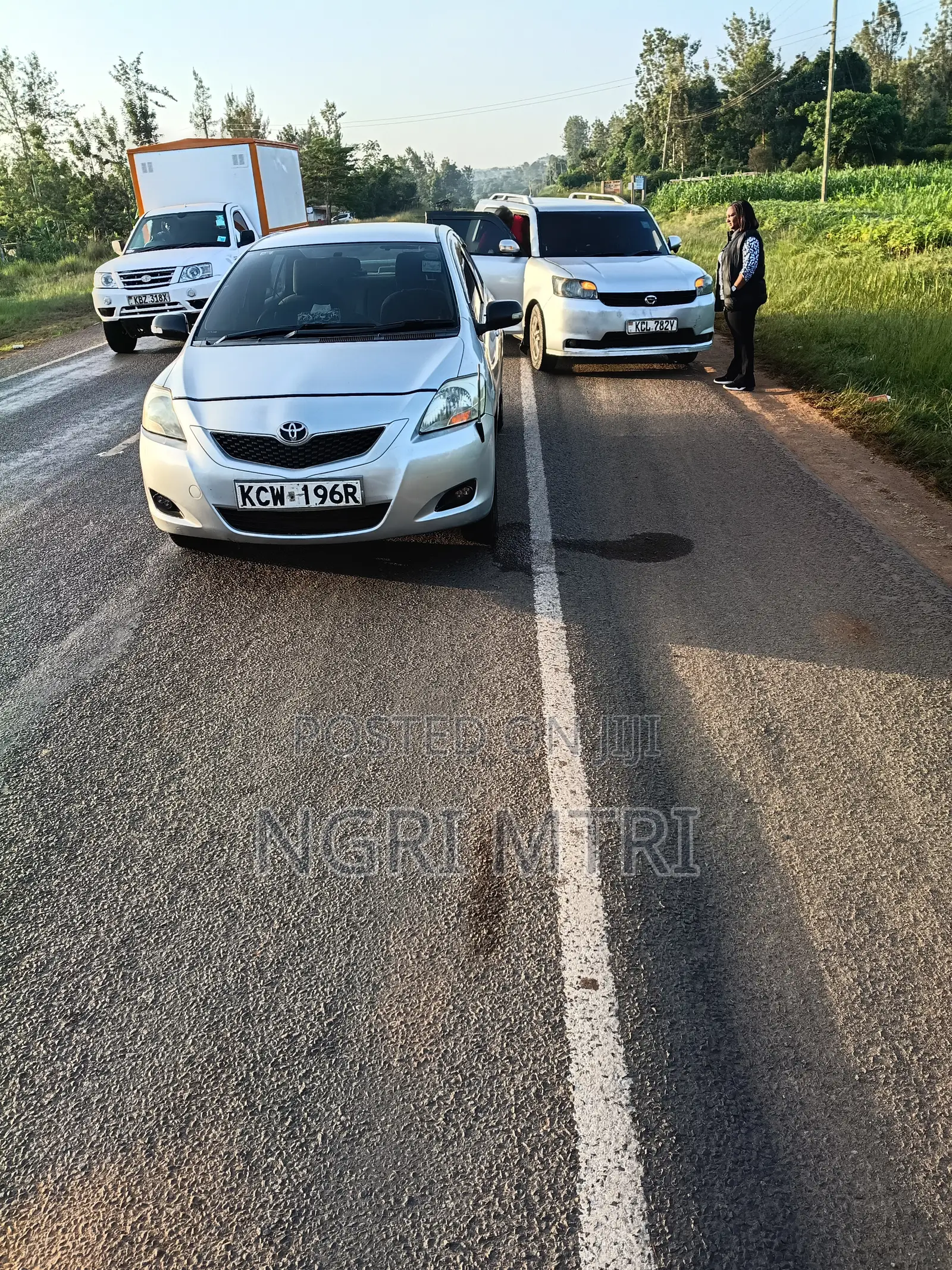 Toyota Belta 2012 Silver