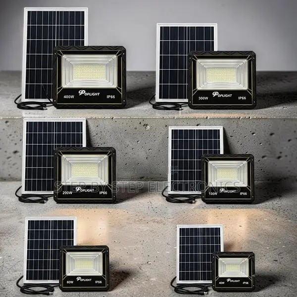 Weather-Resistant 60W 100W 400W Solar Flood Light Wholesale
