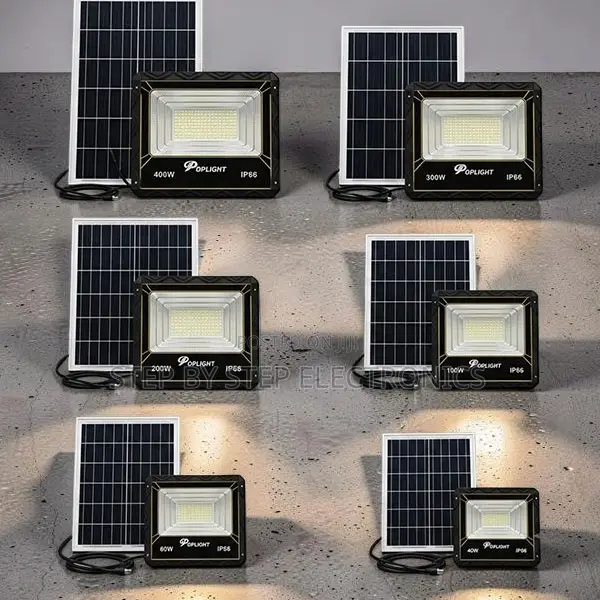 Eco-Friendly 200W 400W 500W Solar Flood Light Wholesale