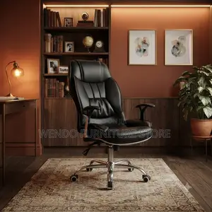 Office Chairs; Leather Reclining Office Interior Chair