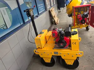 Walk-Behind Double Drum Road Roller (5.5 HP Engine)