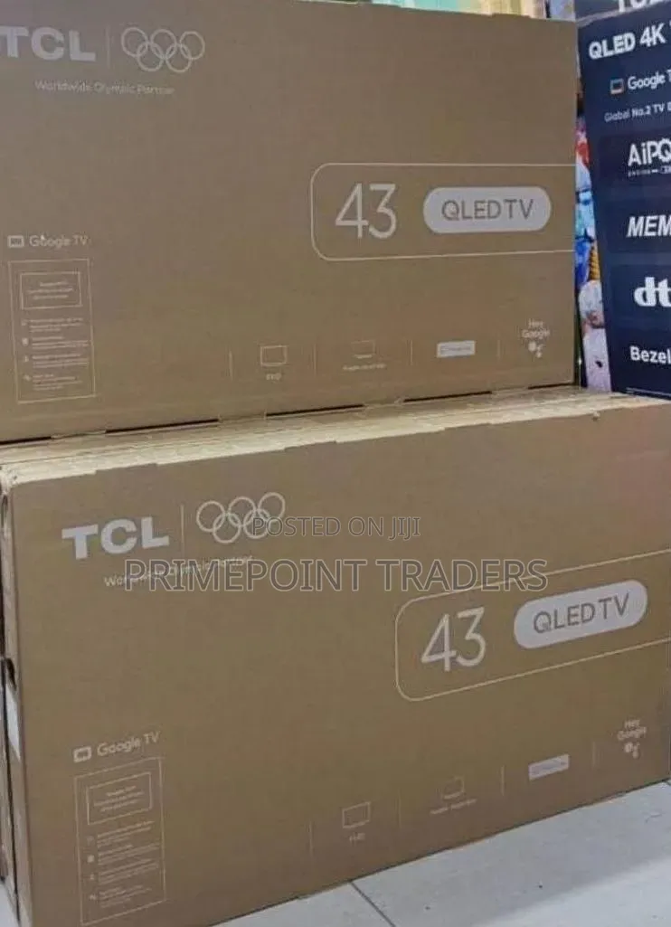 TCL 43-Inch QLED Smart TV – Stunning Colours, Brilliant Picture