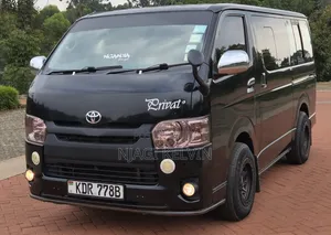 Toyota HiAce 2018 Black