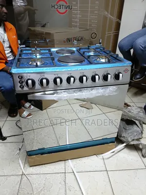 Unitech 60x90 4+2 Cooker | 6 Burner Standing Cooker With Oven