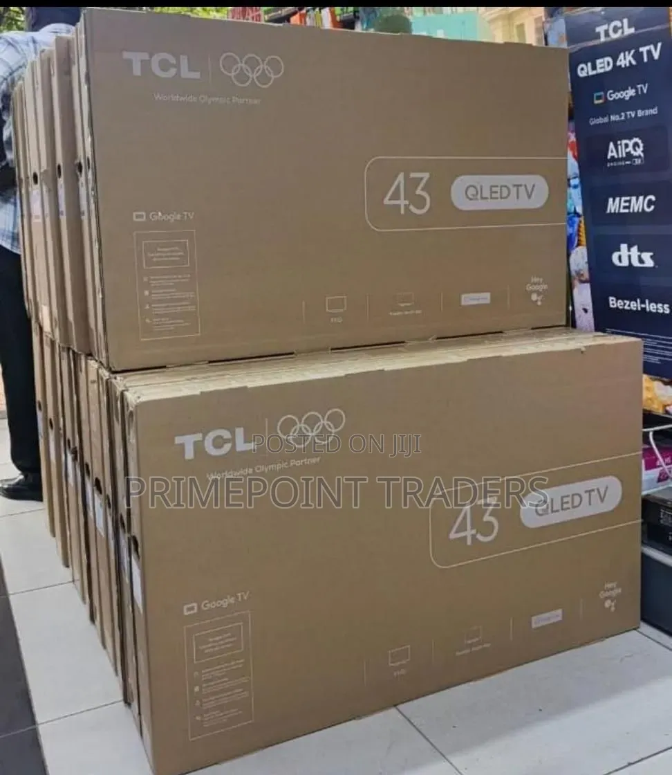 TCL 43” QLED TV – A Perfect Blend of Style and Entertainment