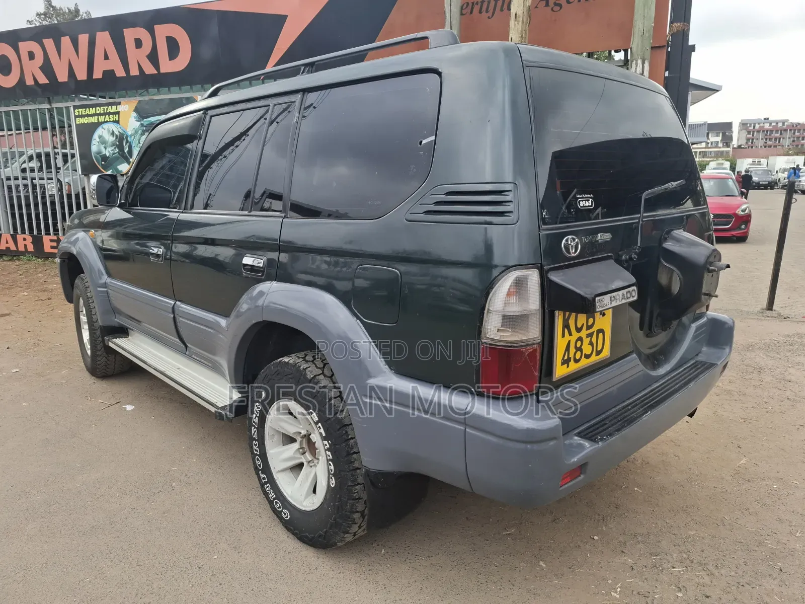 Toyota Land Cruiser Prado 2002 Green