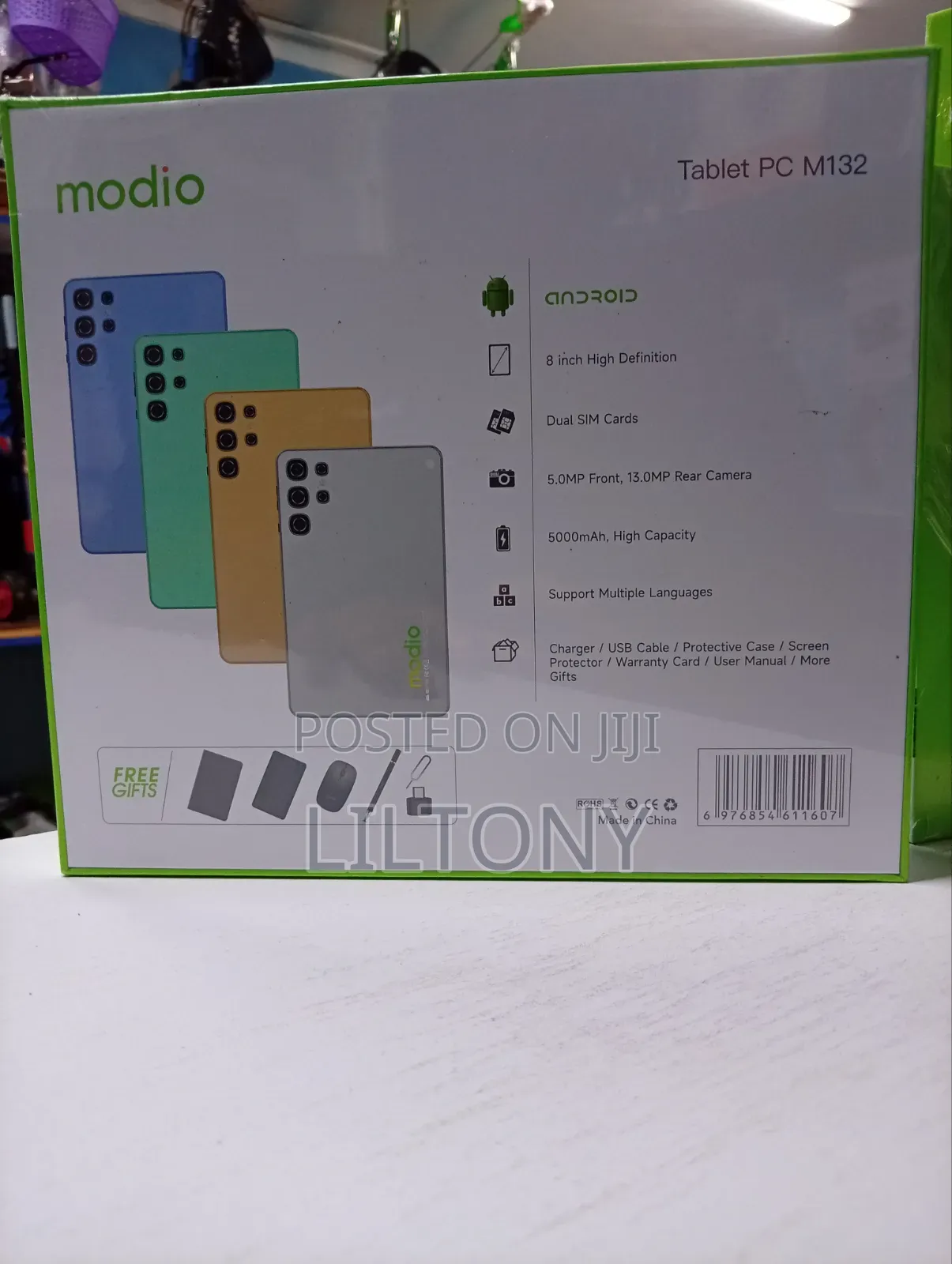 Modio 8inch 512GB Storage
