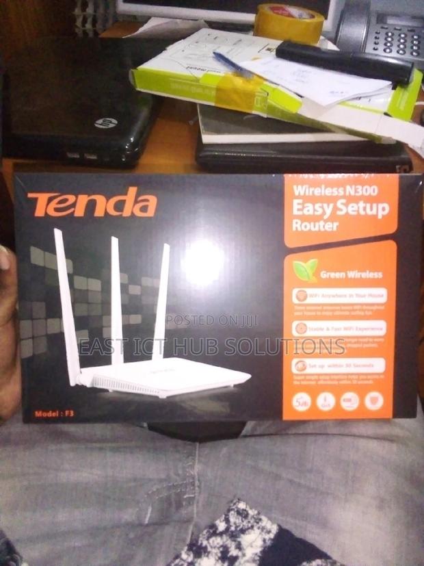 Premium Tenda Router 300mbpe - thumbnail 3