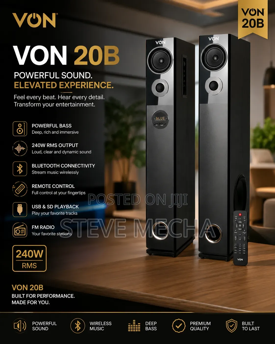 Von Speaker Text Me in Jiji