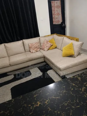 L Seat Couch - 5 Seater
