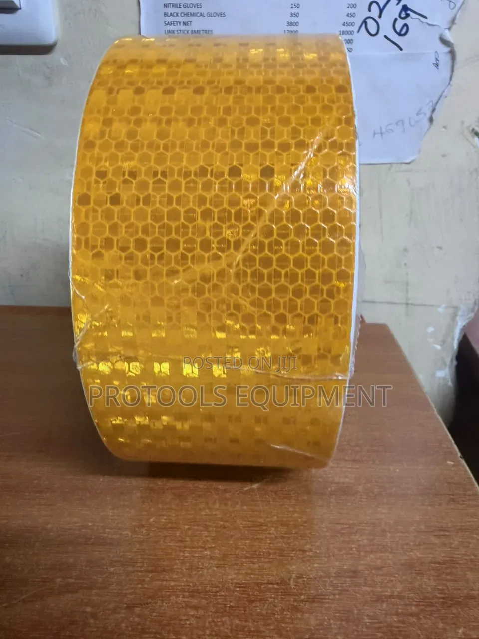 Yellow Reflective Tape 50m