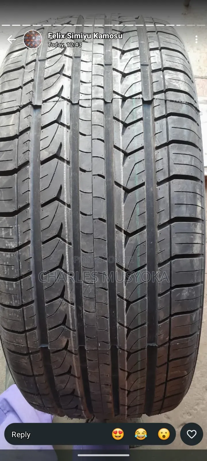 275/40 R 22 Dove Road Sport Tyres