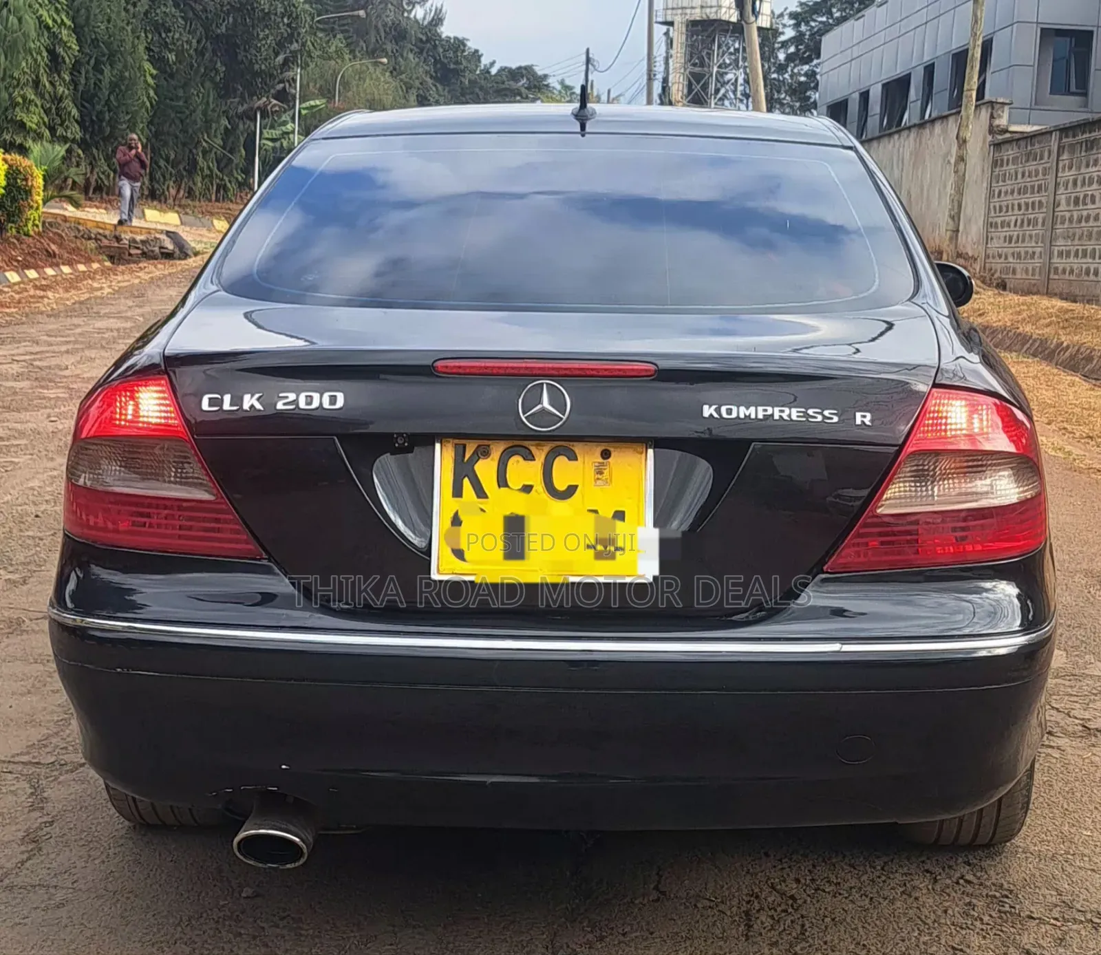 Mercedes-Benz CLK 2008 Black