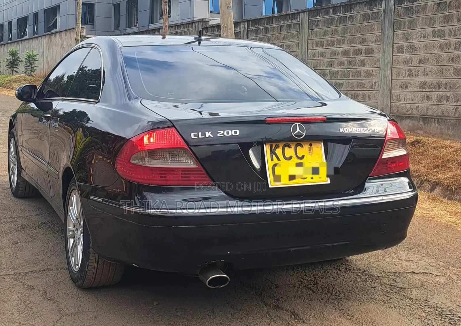 Mercedes-Benz CLK 2008 Black