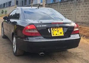 Mercedes-Benz CLK 2008 Black