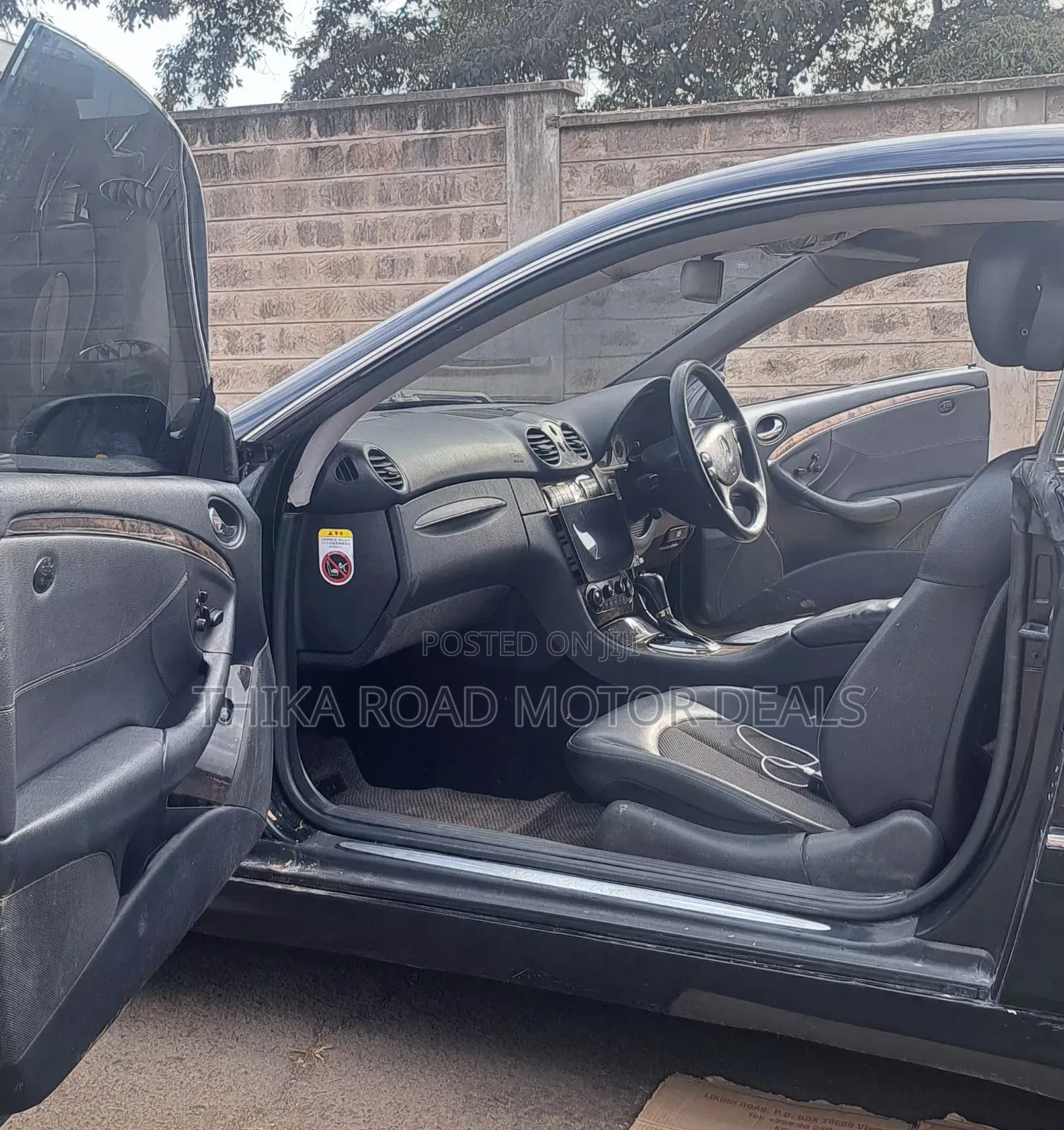 Mercedes-Benz CLK 2008 Black