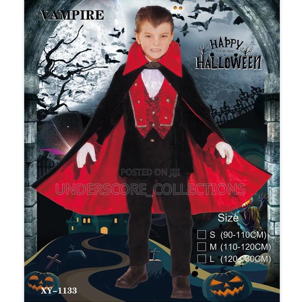 Children's Dracula Vampire Costume - main view