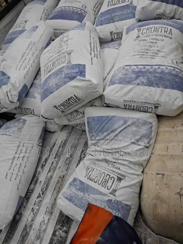 40kg White Cement – 52.5 Grade Construction Cement