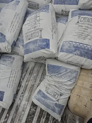 40kg White Cement – 52.5 Grade Construction Cement