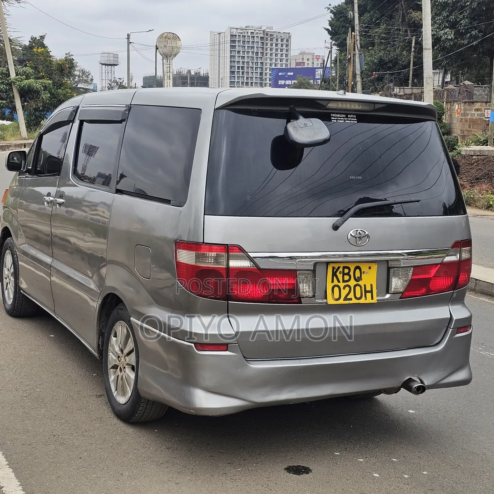 Toyota Alphard 2005 Silver