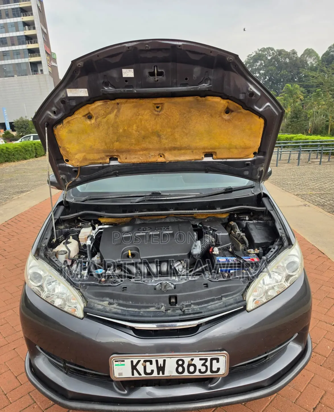 Toyota Wish 2013 Gray