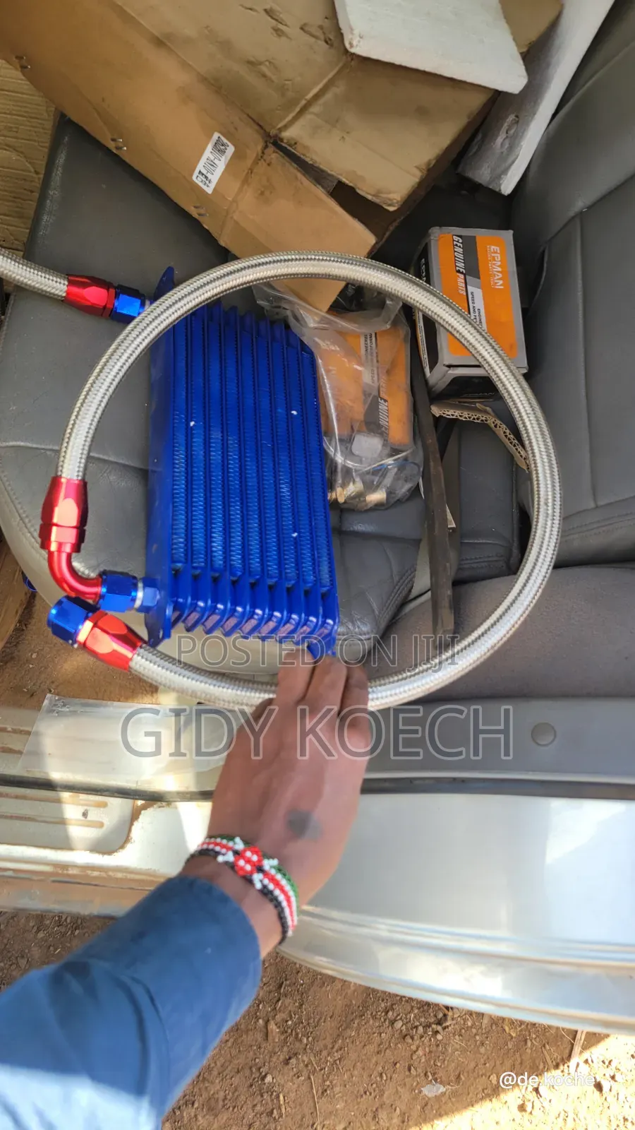 Universal 10 Row Oil Cooler