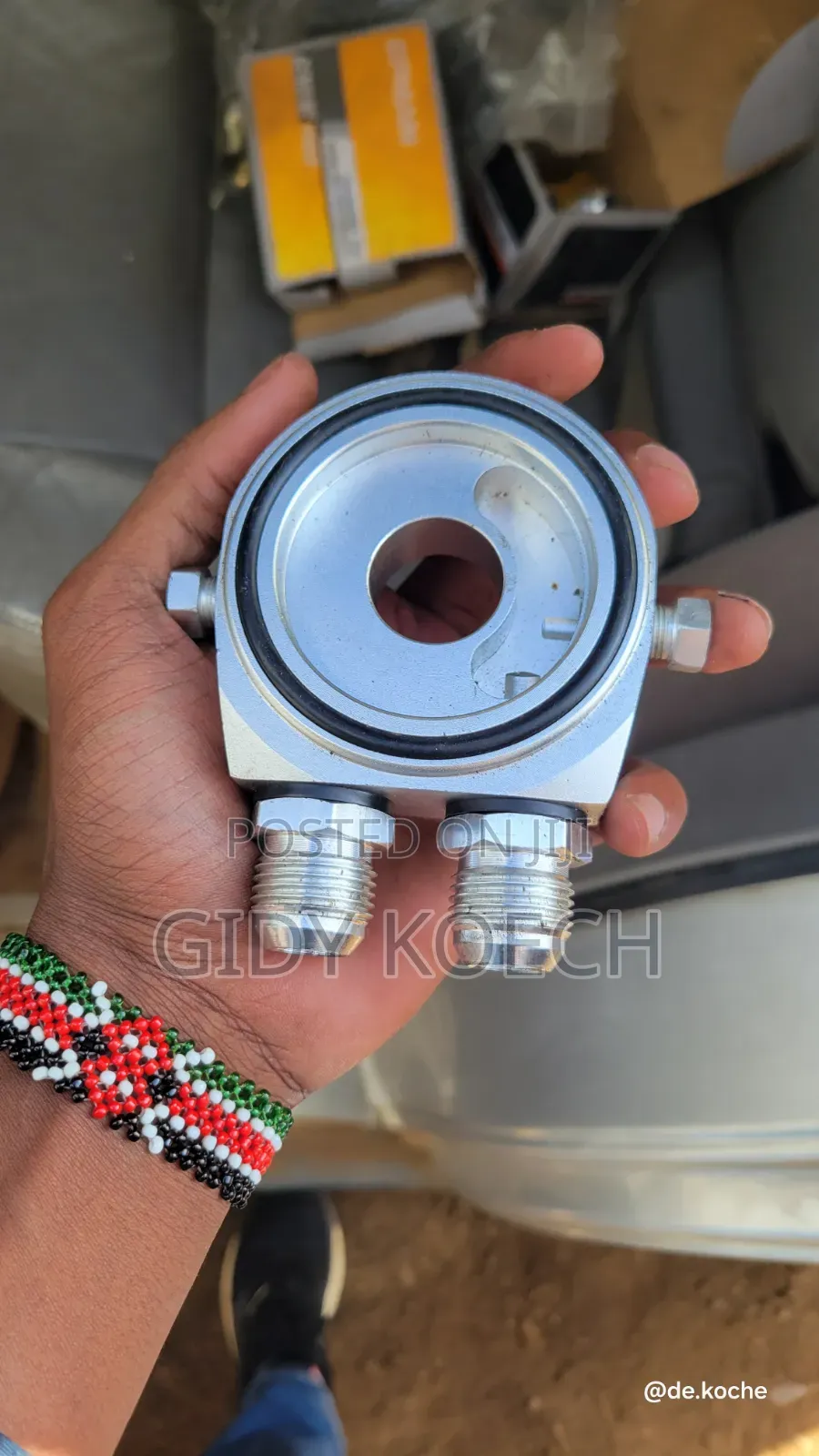 Universal 10 Row Oil Cooler