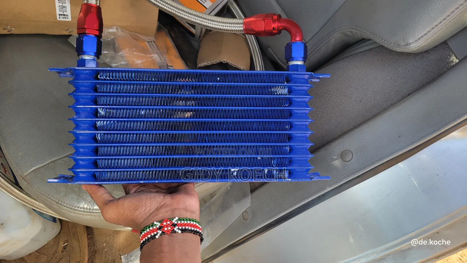 Universal 10 Row Oil Cooler