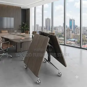 Office Table; 2.4 Meters Center Placement Boardroom Table