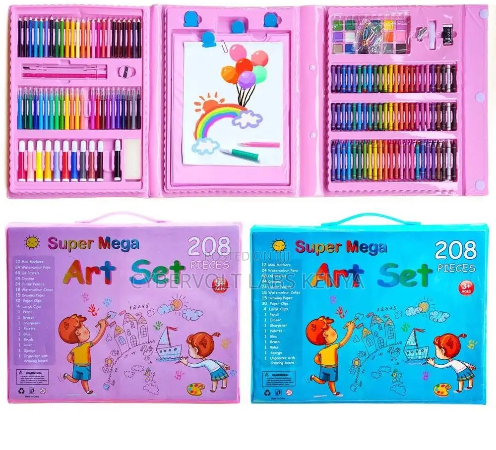Super Mega Art Set - 208 in 1