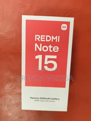 New Xiaomi Redmi Note 15 256 GB Black