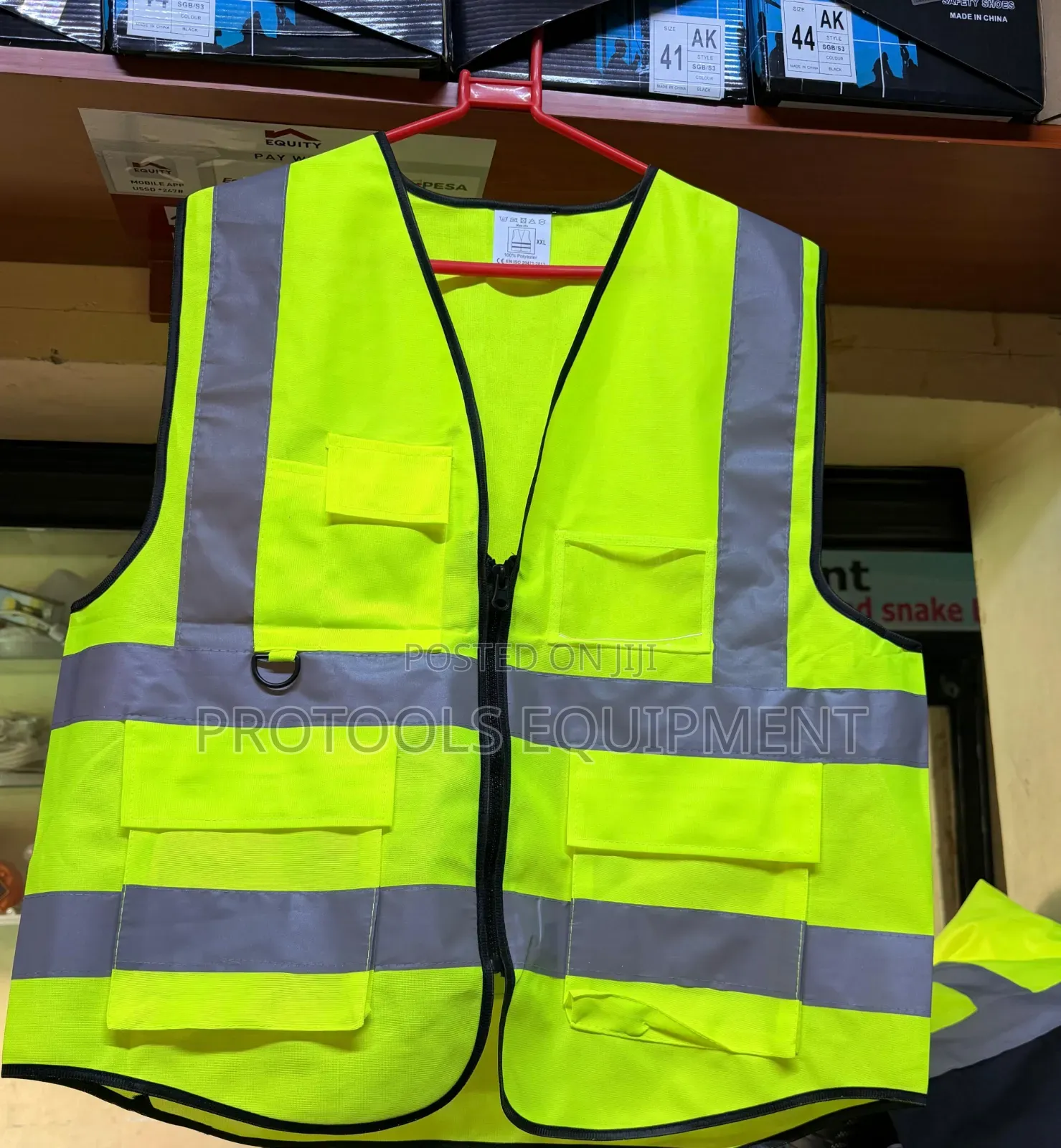 Green Reflector Jacket