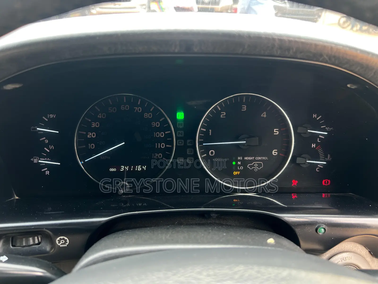 Toyota Land Cruiser 100 4.2 2006 Green