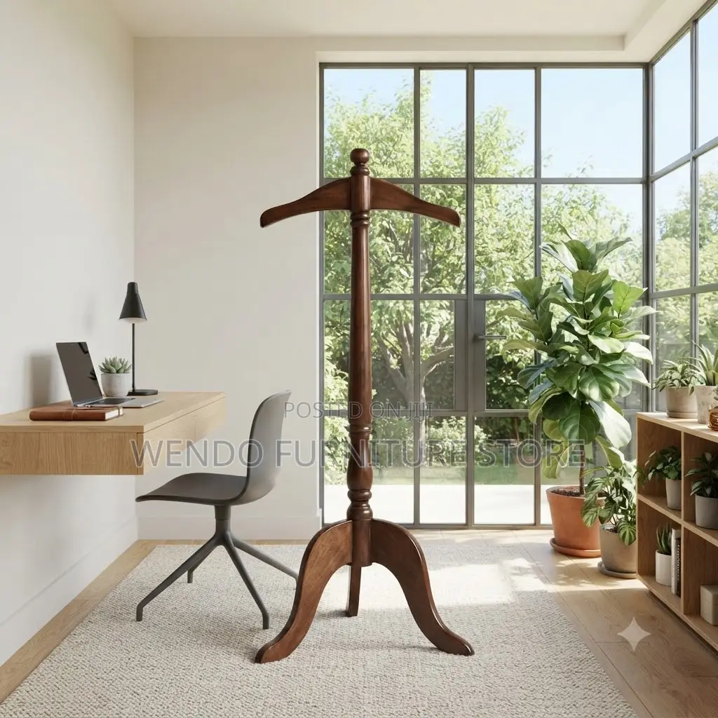 Dressers; Executive Long Clothes Home Office Mahogany Hanger