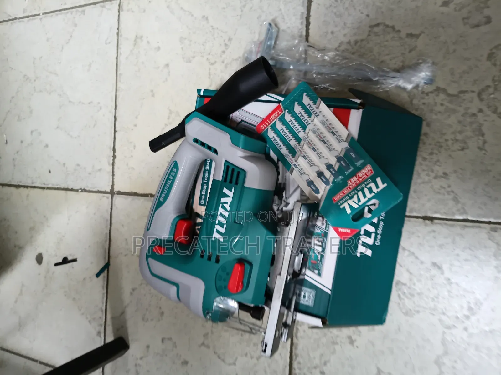 TOTAL Heavy Duty Brushless Wood Metal Jigsaw