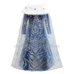 Foierp Girls' Princess Elsa Dress